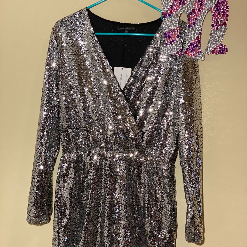 NWT Sparkle Romper
